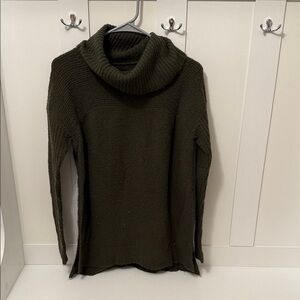 American Eagle Outfitters Dark Green Cowl Neck Sweater